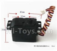 SuBotech BG1508 Parts-DZDJ02 Servo,Subotech BG1508 RC Car Spare parts Accessories,1:12 4WD BG1508 RC Racing Car parts,High Speed Drifting Buggy Parts